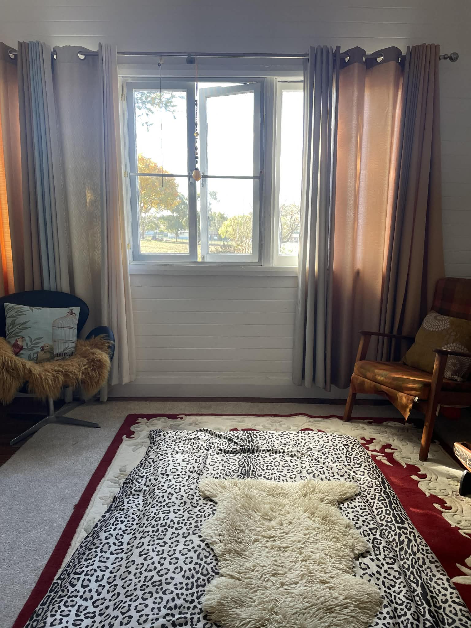 Vanessa's healing session room